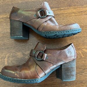 Born Ankle Height Boots - Leather